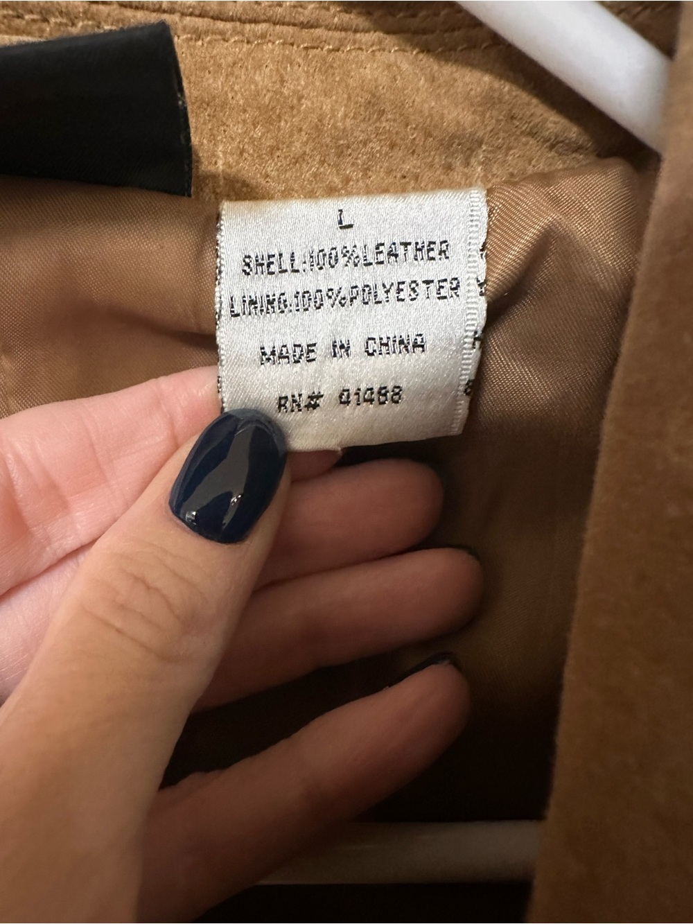 Vintage Spiegel Women's 100% Leather Button-Front Jacket in Camel 🐪 - Picture 6 of 14
